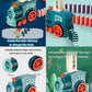 Train Toy Domino Set for Kids – BPA-Free Plastic with Sound Effects